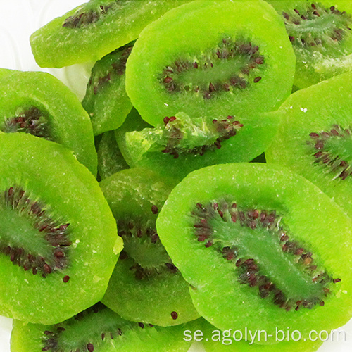 100% naturlig god smak krispig torkad kiwi frukt
